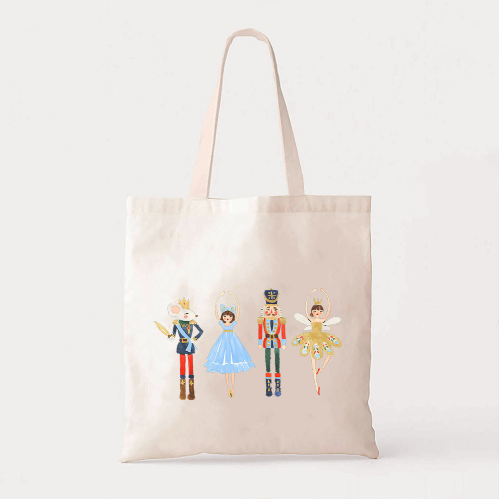 Sugar Plum Fair Christmas Tote Bag