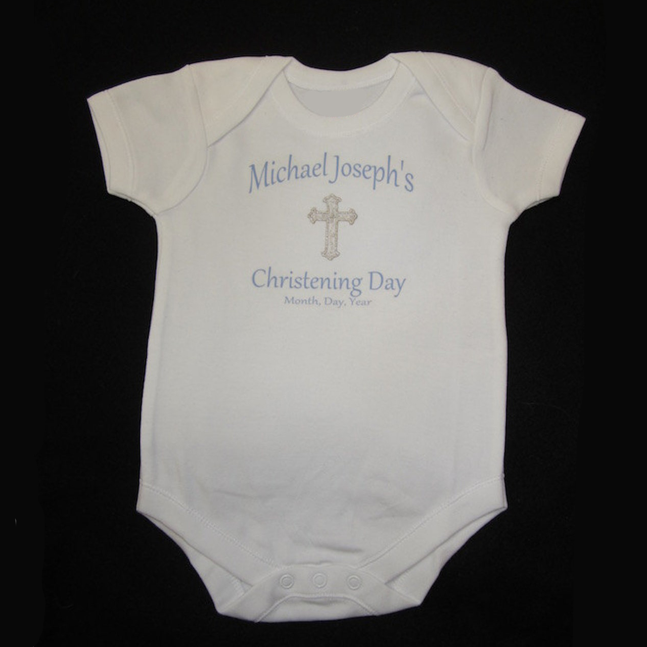 Personalized Baby Christening Bodysuit