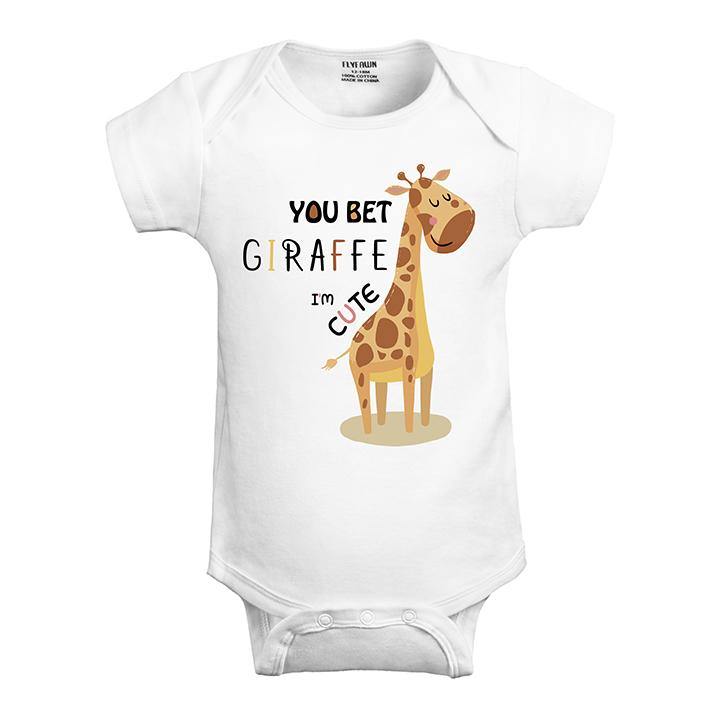 Baby Bodysuit (Giraffe)