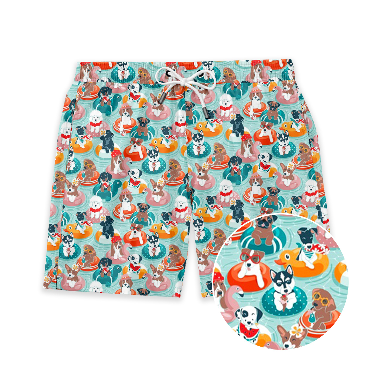 Swimming Pool Party Kids Shorts