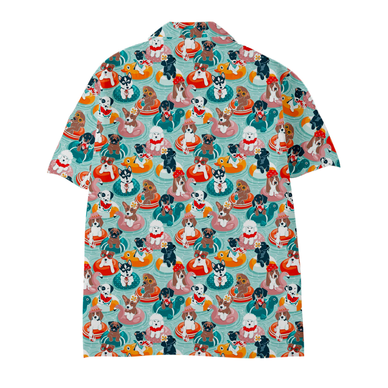 Swimming Pool Party Kids Button Shirt Sale-Beepumpkin™