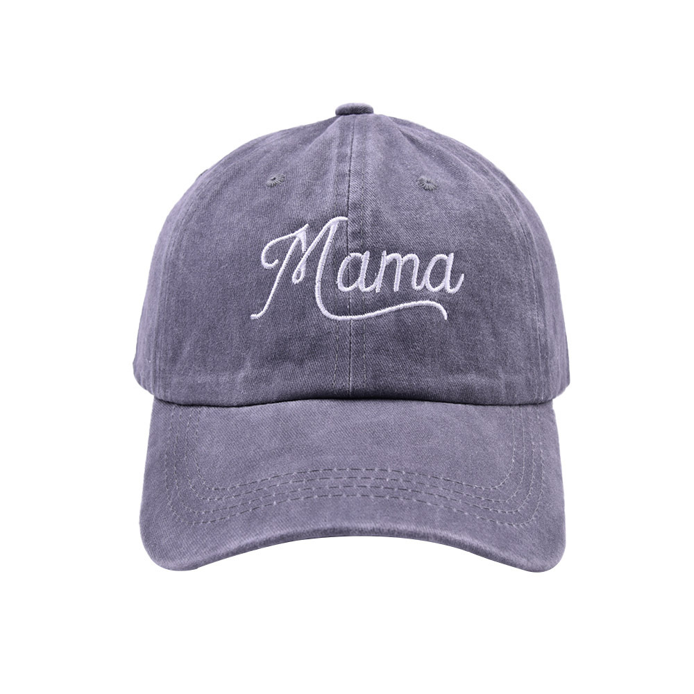 Mama Letter Embroidered Baseball Cap
