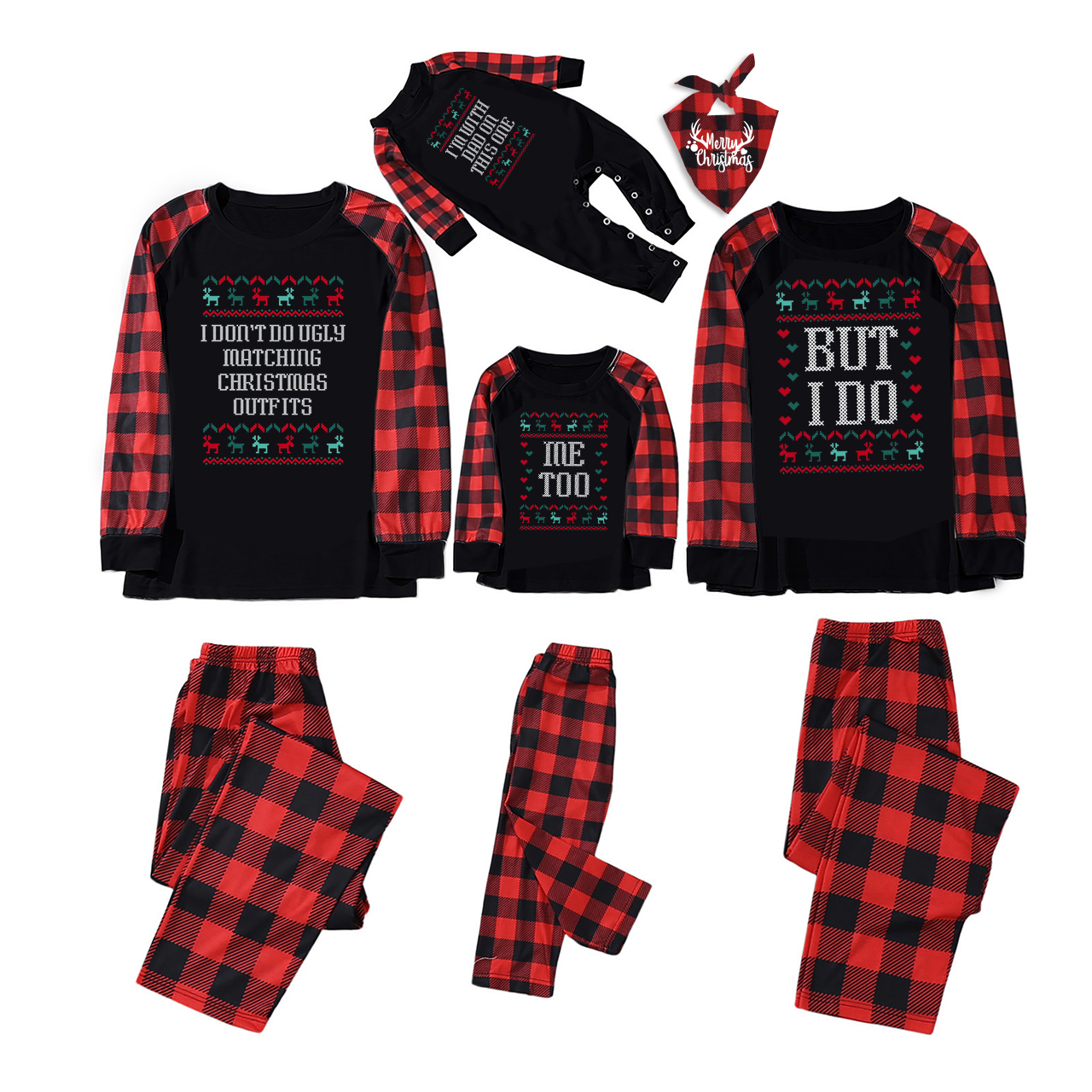 But I Do Family Christmas Matching Pajamas