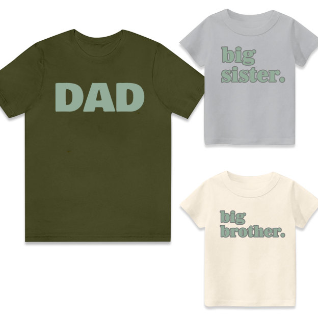 Tranquility Bean Green Matching Hospital Tees