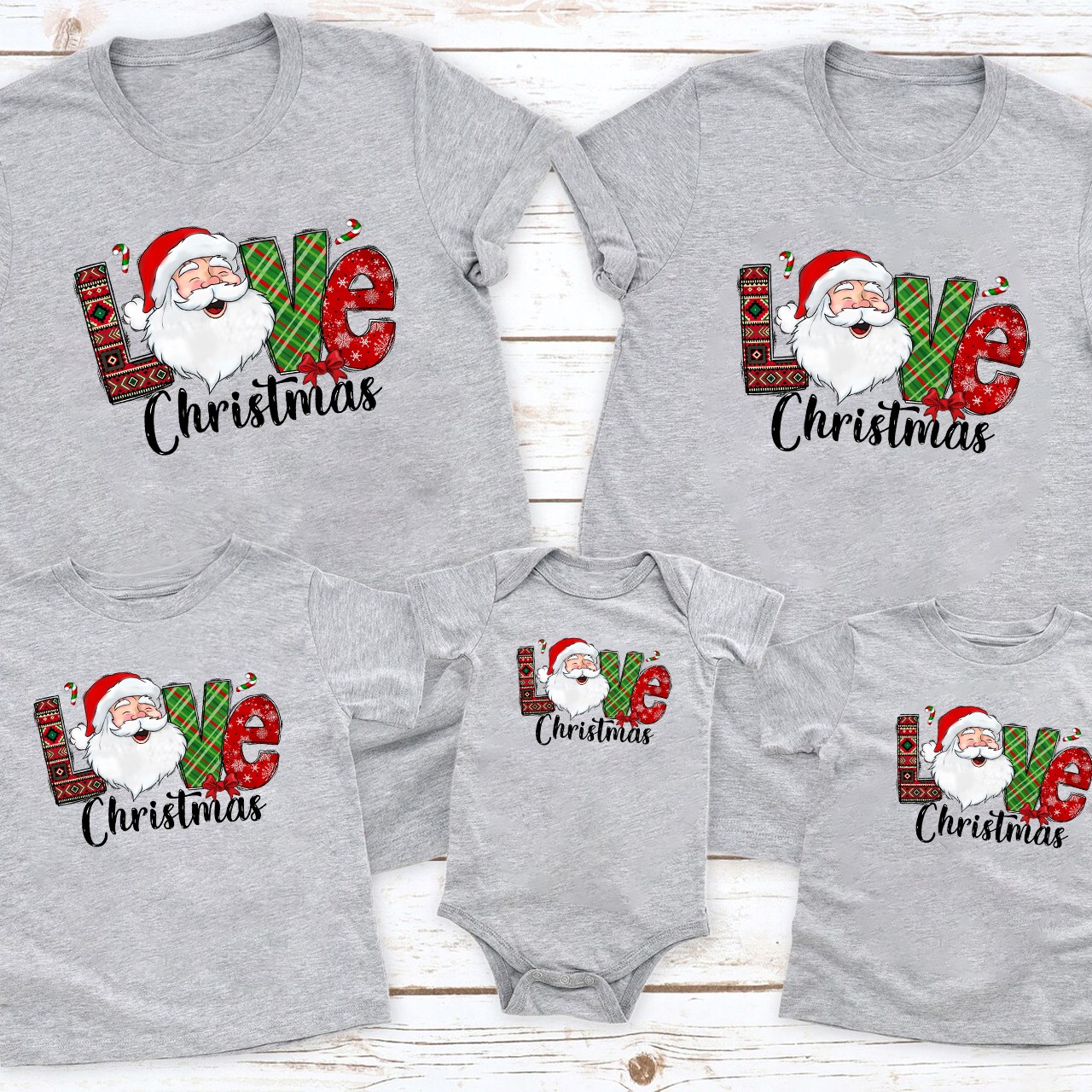 Christmas love Family Matching Shirt
