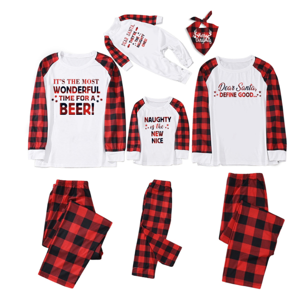 Dear Santa Christmas Family Matching Pajamas