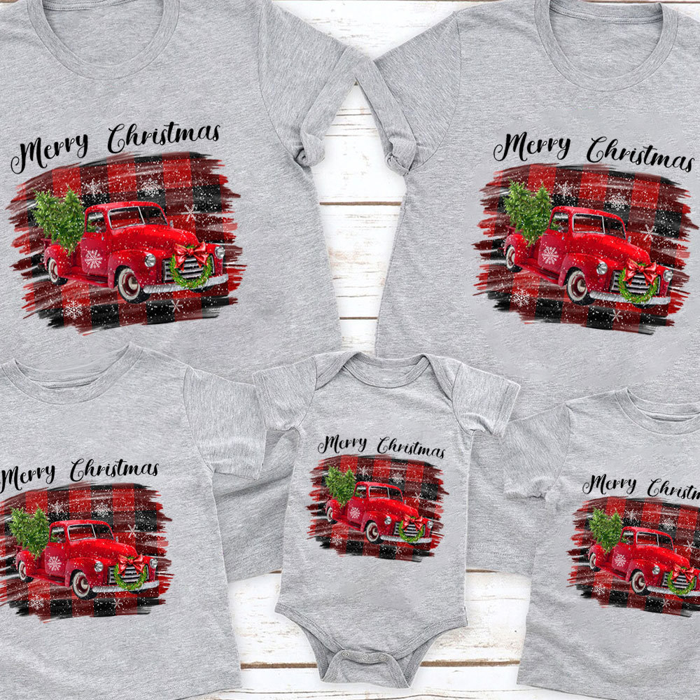 Merry Christmas Snow Season Family Matching Shirt