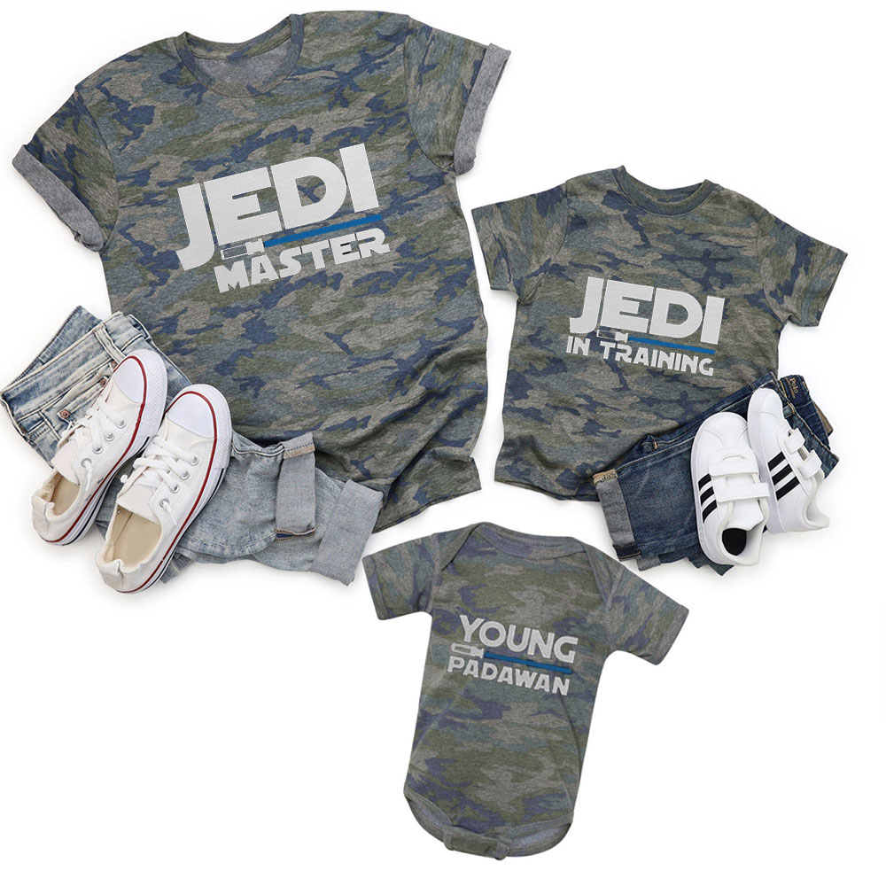 Jedi Master Young Padawan Star Wars Shirts, Jedi in Training Shirt,  Matching Father Son Shirts, Star Wars Shirt, Young Padawan T-shirt 