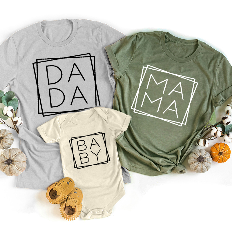 MAMA Square Mom&Me Shirt