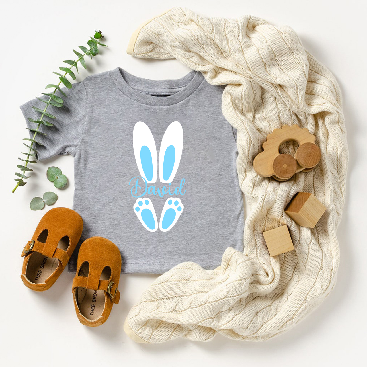 Personalized Baby Bodysuit & Shirts  (Easter)