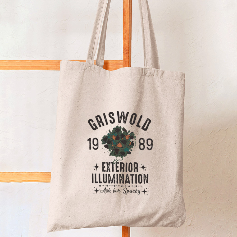 1989 Vintage Christmas Tote Bag