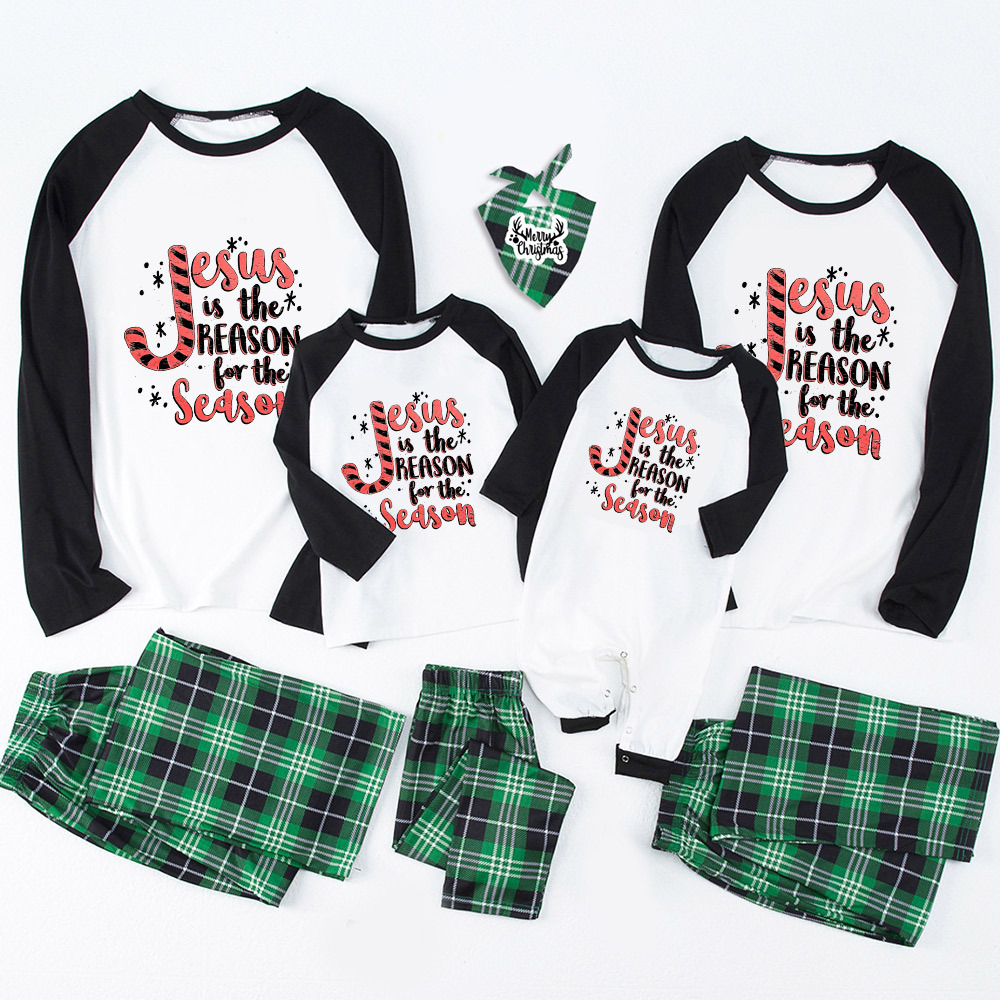 Jesus Is the Reason Christmas Family Matching Pajamas