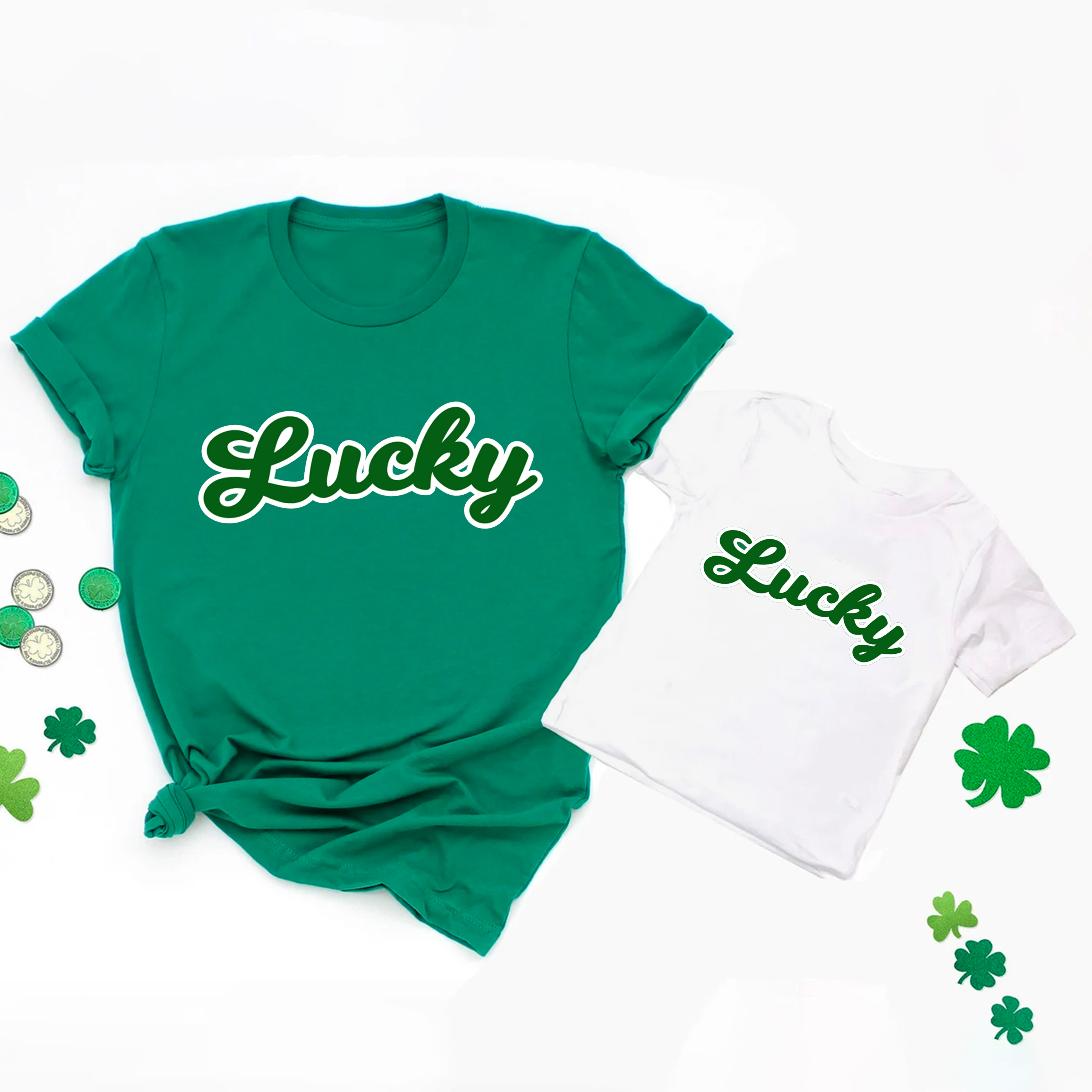 Lucky St.Patrick's Day Matching Shirts