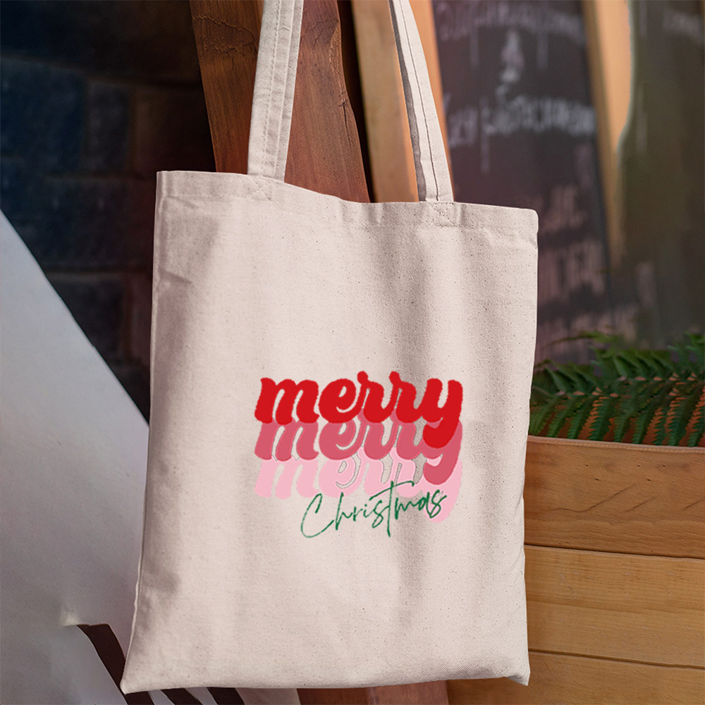 Merry Christmas Tote Bag