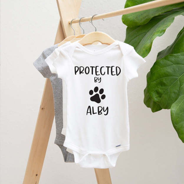 Protected By Dog Bodysuit & Shirts