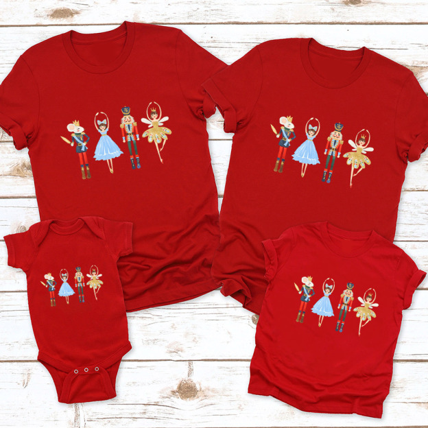 Sugar Plum Fair Christmas Family Matching Shirt