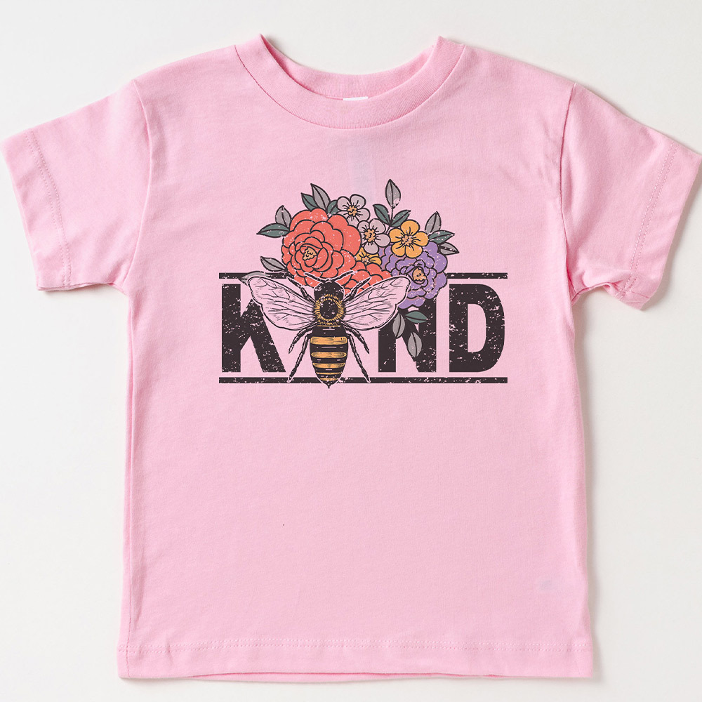 Bee Kind Vintage Flowers Shirt