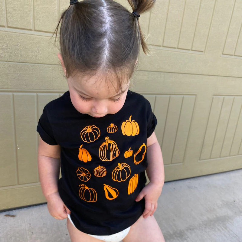 Lots of Pumpkins Toddler And Baby Halloween Shirt