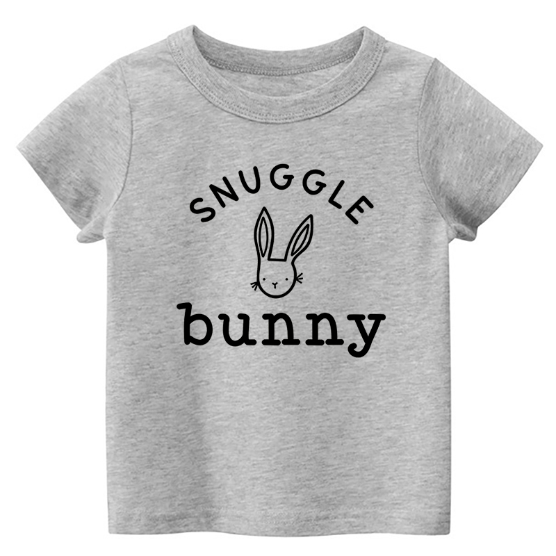 Snuggle Bunny Easter Kids T-Shirt