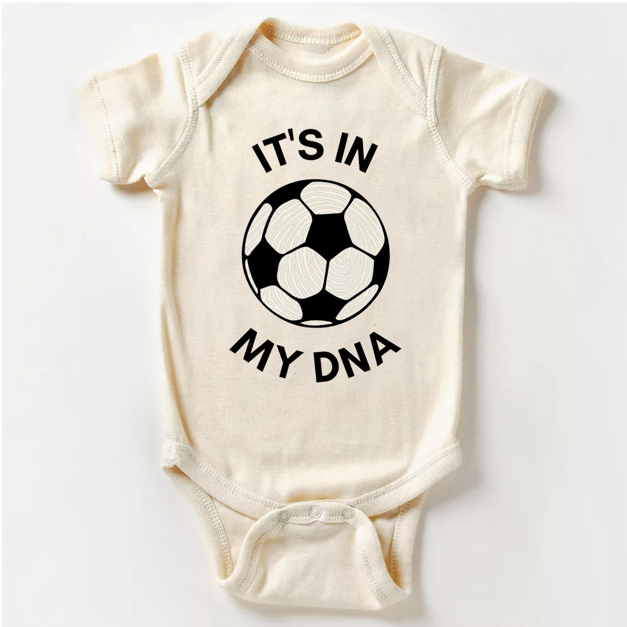It's In My DNA Soccer Ball Baby Bodysuit