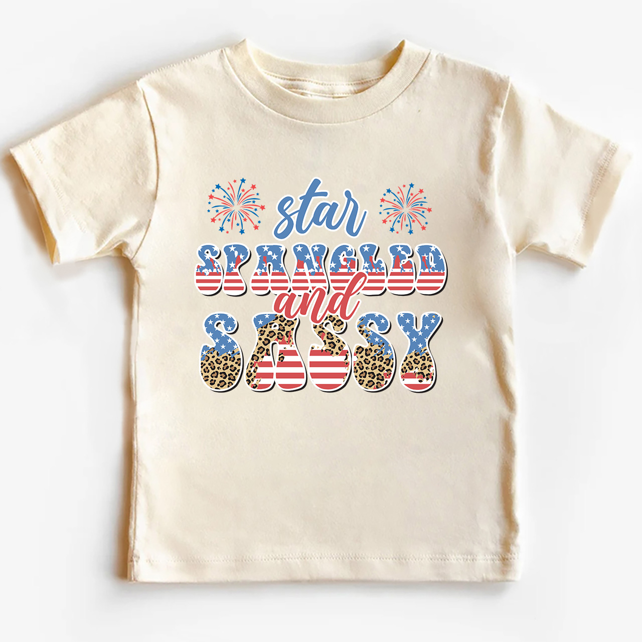Star Spangled And Sassy Retro Toddler Tees