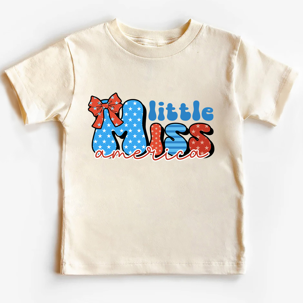 Little Miss America Retro Toddler Tees