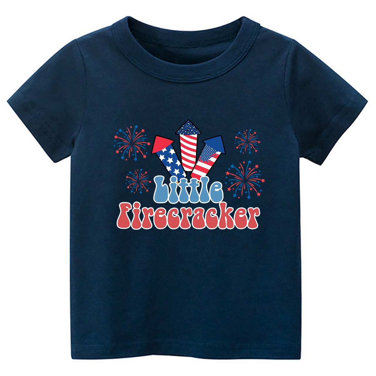 Little America Firecracker Retro Toddler Tees