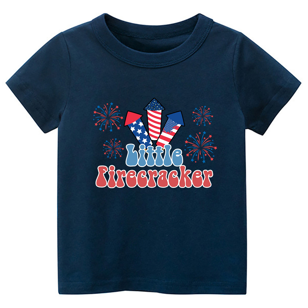 Little America Firecracker Retro Toddler Tees