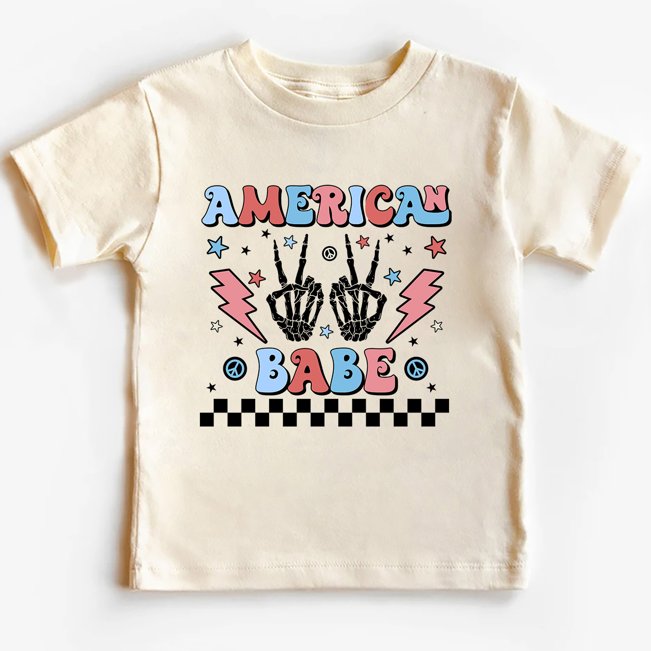 Retro American Baby Toddler Tees