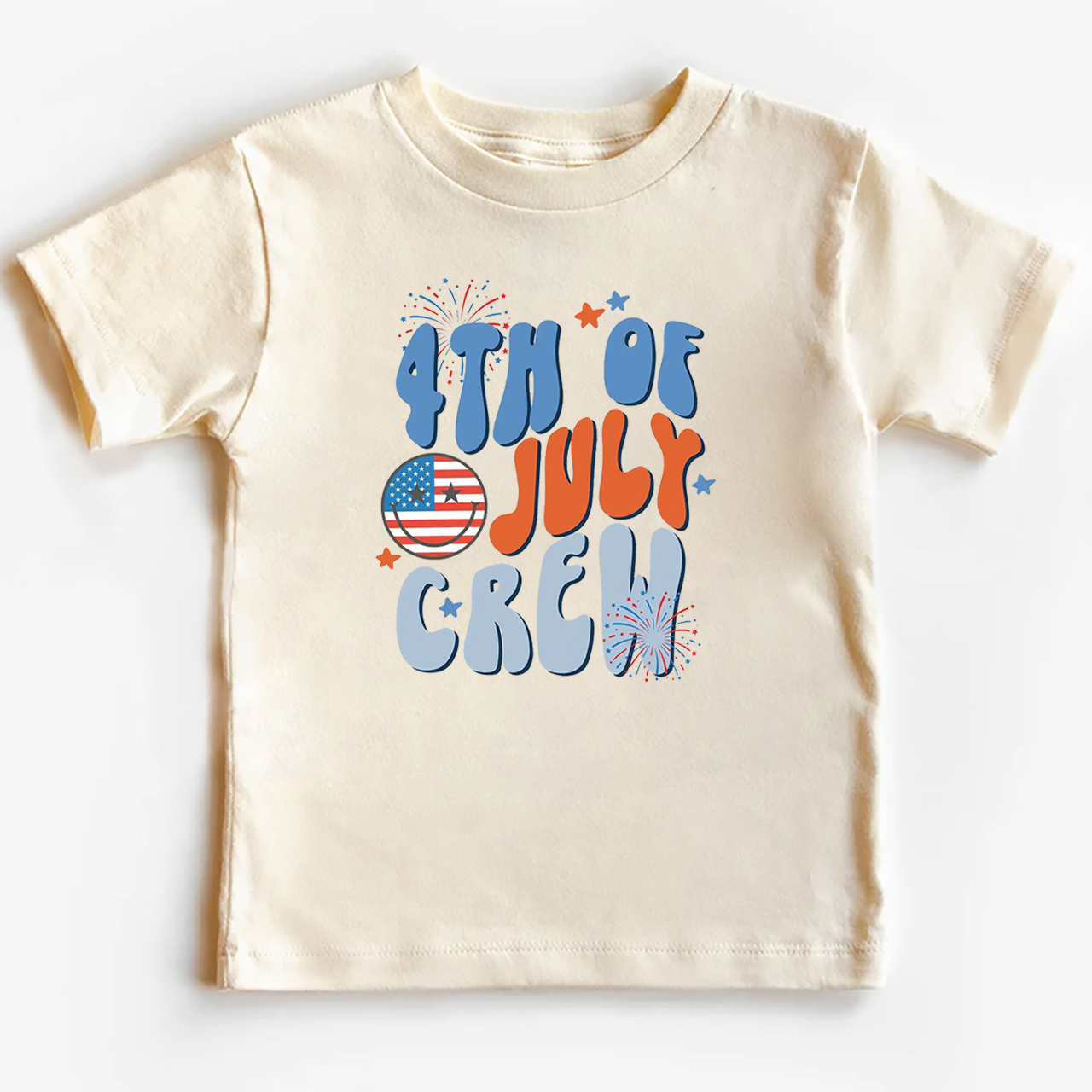 Groovy 4th of July Crew Toddler Tees