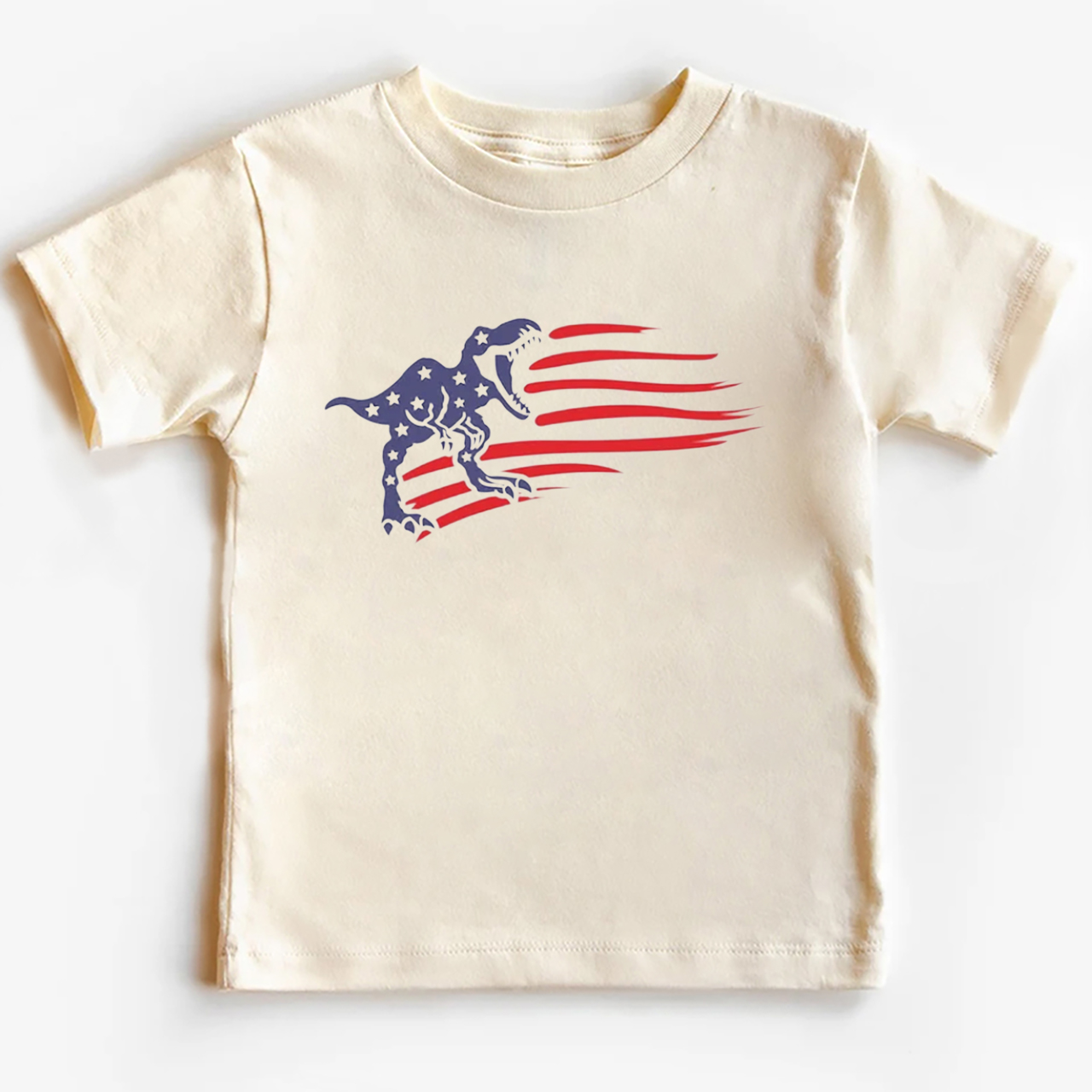 Patriotic Dinosaur Toddler Tees