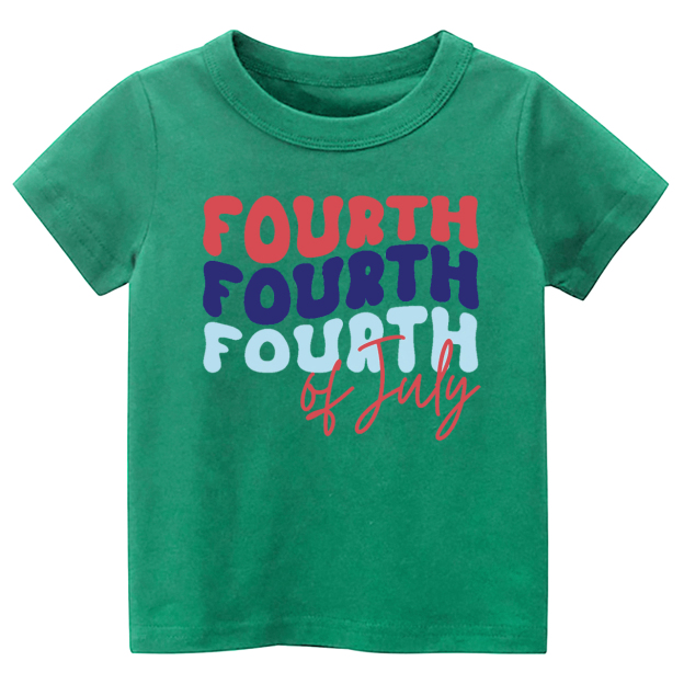 Groovy America 4th Of July Toddler Tees