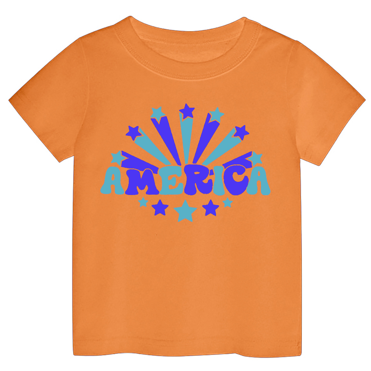 America Star 4th Of July Toddler Tees