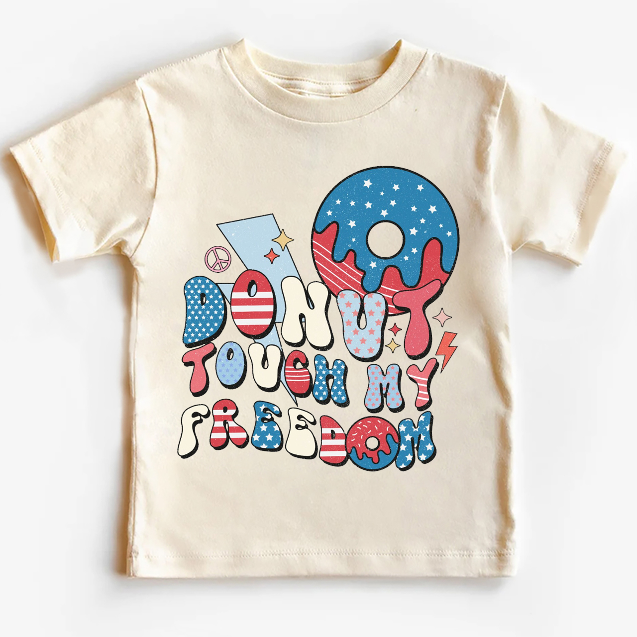 Donut Touch My Freedom Toddler Tee