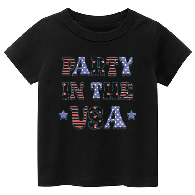 Party In The USA Independence Day Toddler Shirt