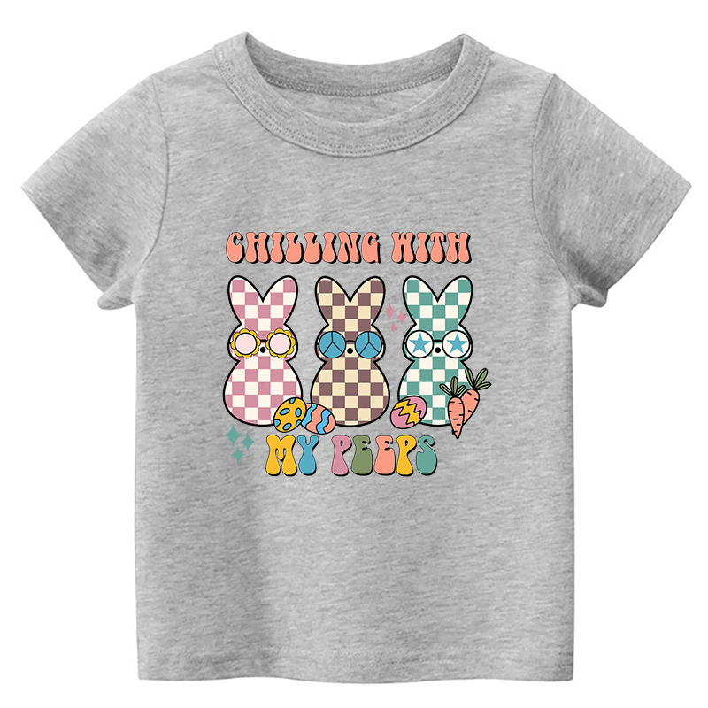 Chilling With My Peeps Kids T-Shirt