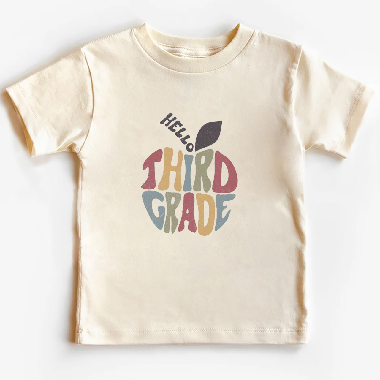 Personalized Hello Third Grade Back To School Toddler Shirts