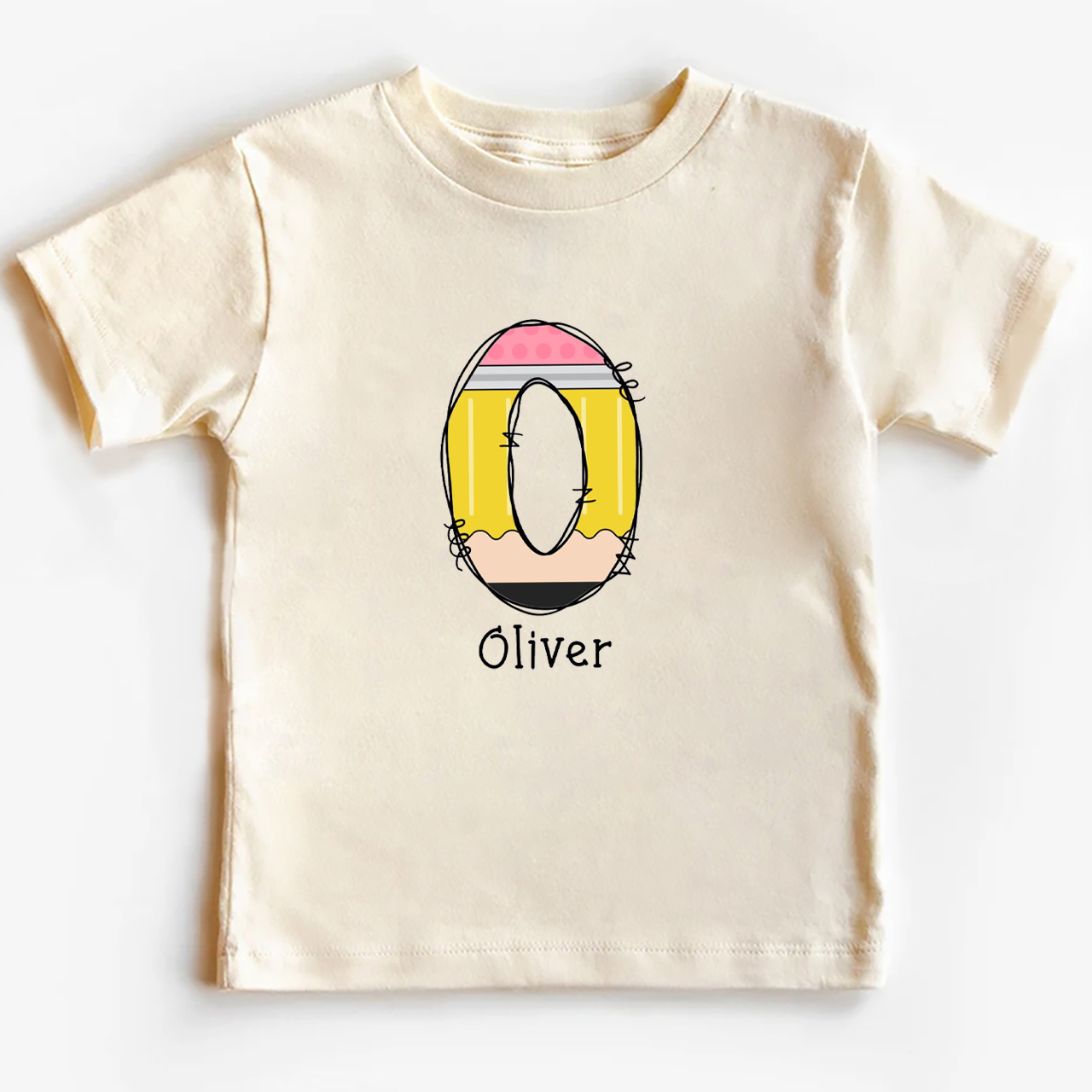 Custom Name Back To School Toddler Shirts