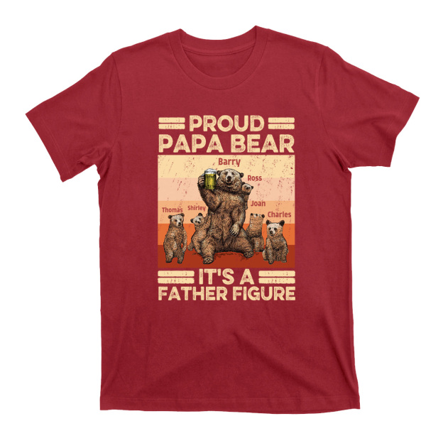 It's A Father Gigure Personzalized Father Funny Shirt