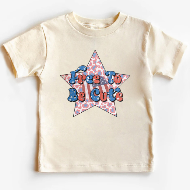 Free To Be Cute Toddler Shirt