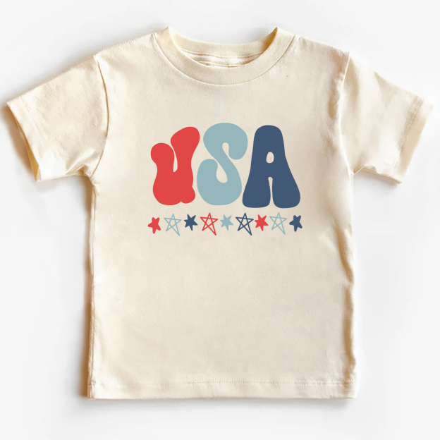 USA Stars Independence Day Toddler Shirt