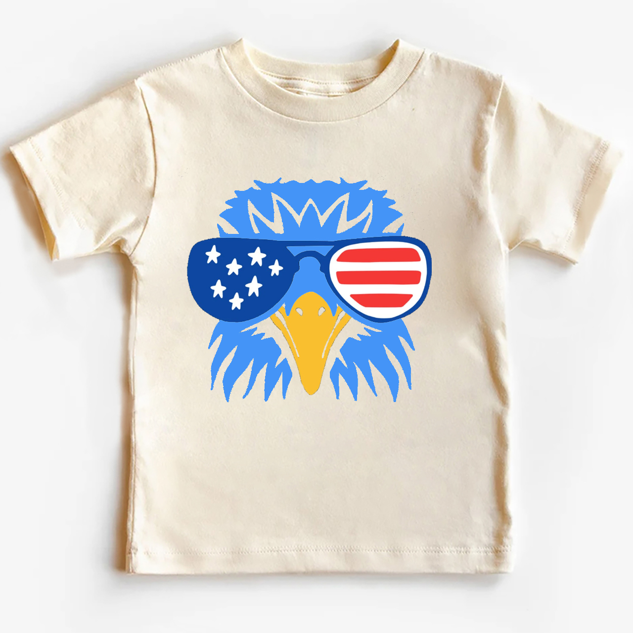 Patriotic Eagle Toddler Shirt