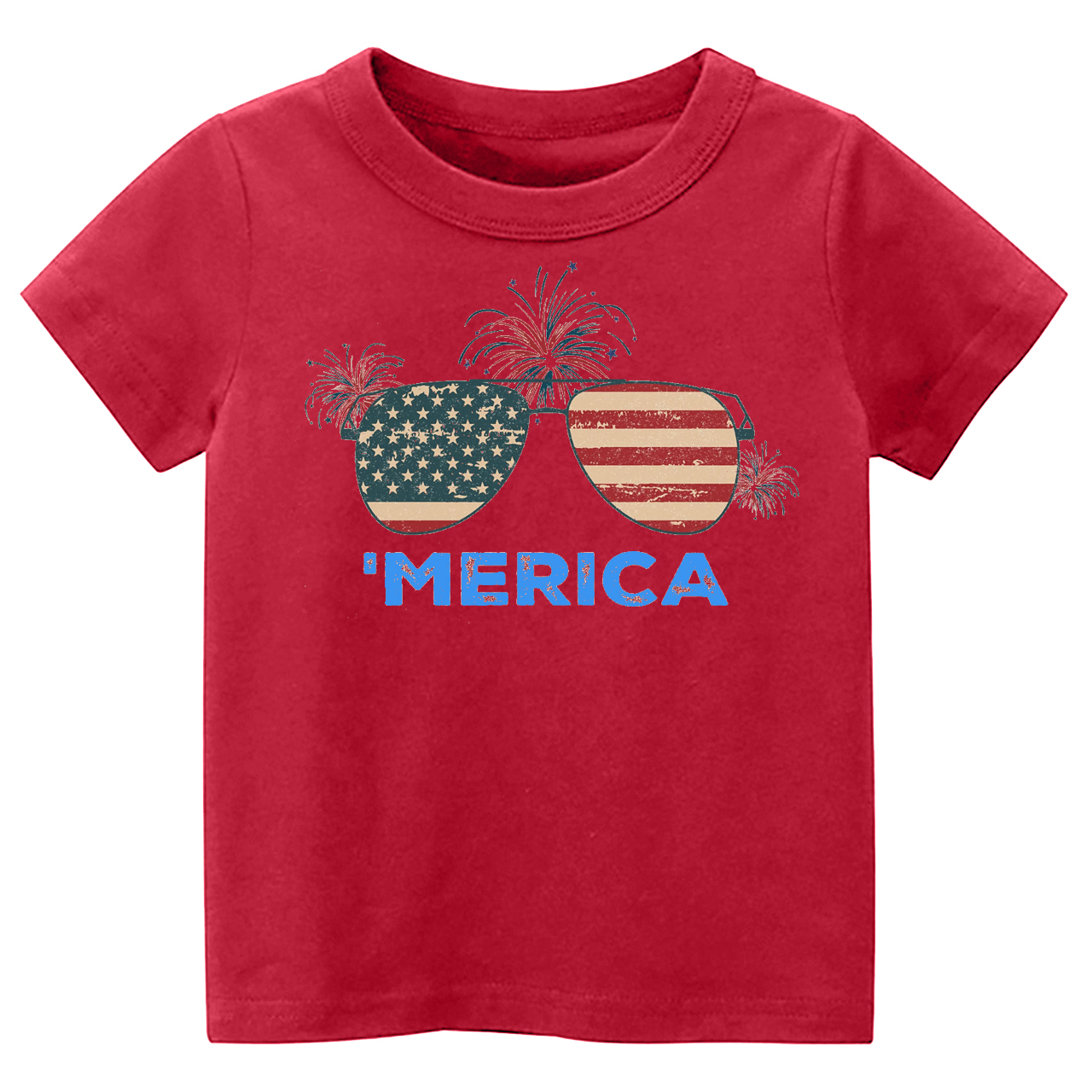 Fourth Of July 'Merica Toddler Shirt