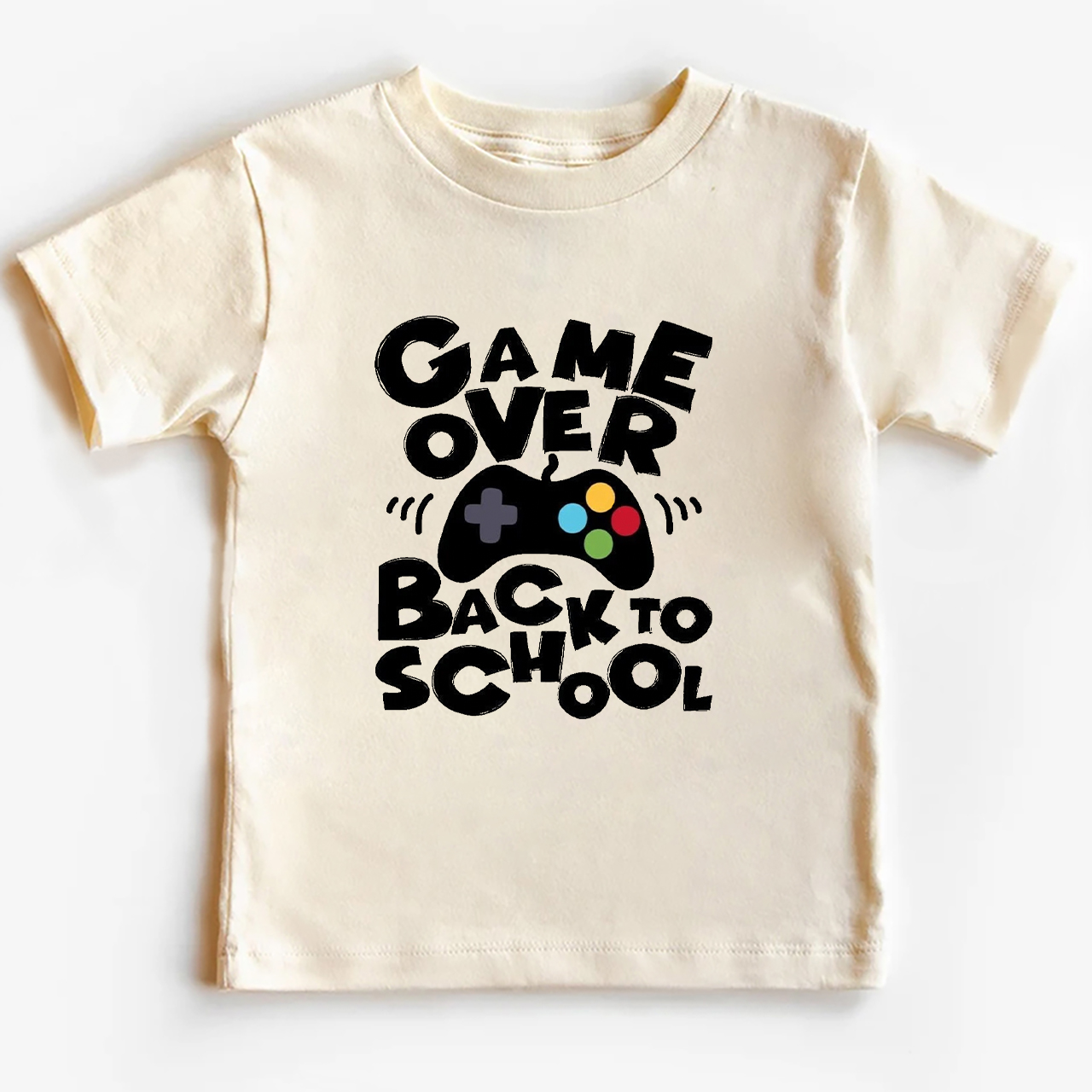 Game Over Back To School Funny Kids Shirt