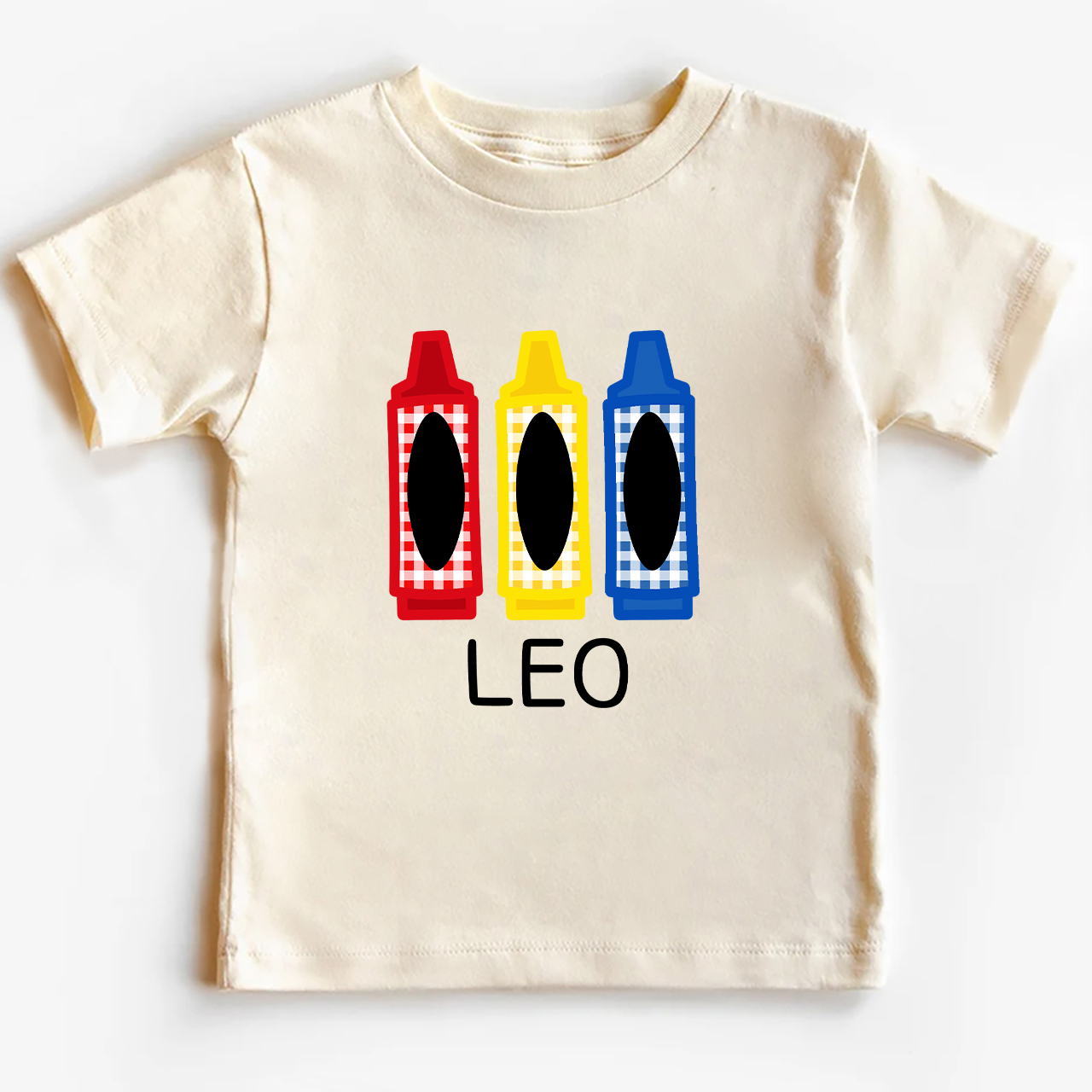 Crayon Kindergarten First Day Kids Shirt