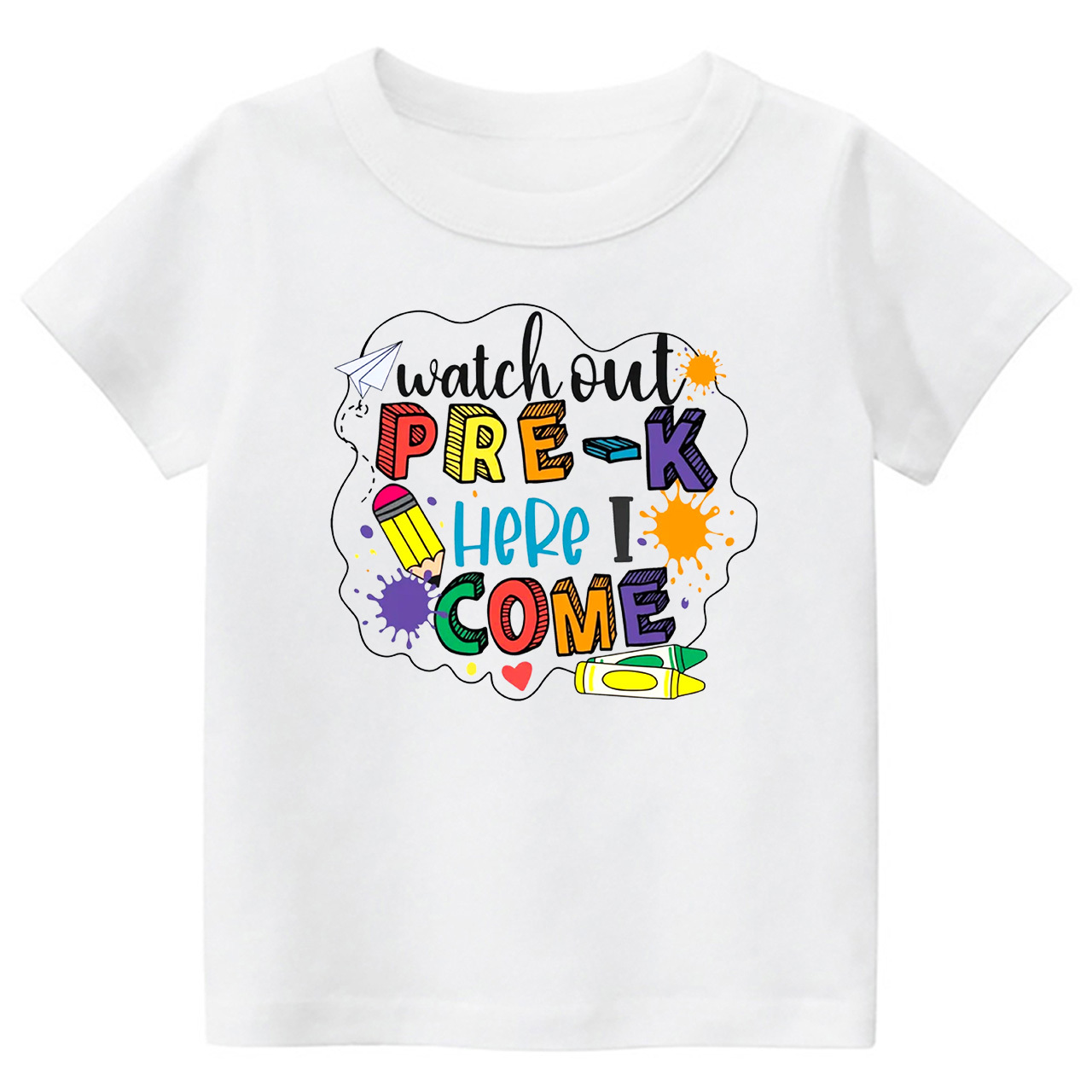 Pre K Shirt For Kids - Watch Out Pre K Here