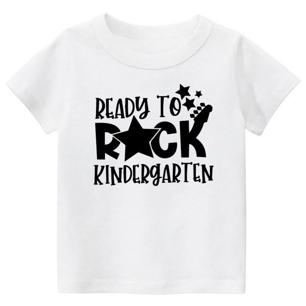 Ready To Rock Kindergarten Shirts For School Kids