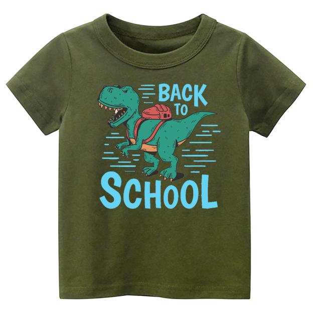 Back To School Dinosaur Shirts For School Kids