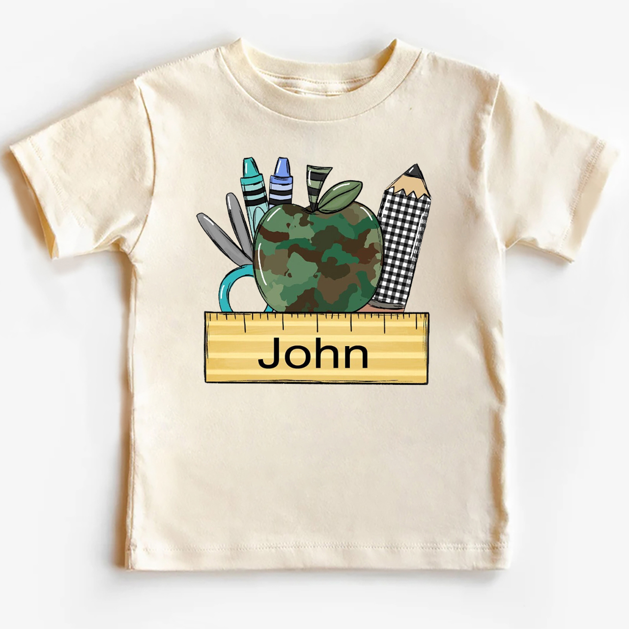 Personalized Ruler Name Kids Shirts