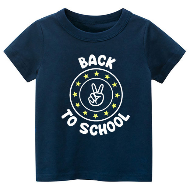 Stars Back To School Kids Shirts